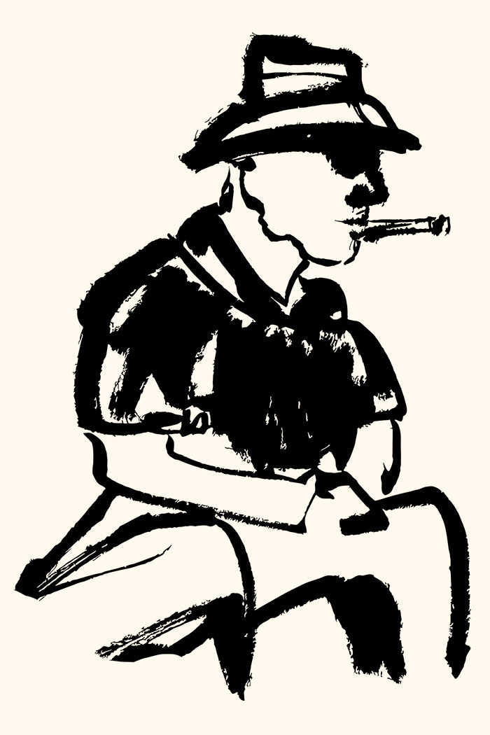 a cigar