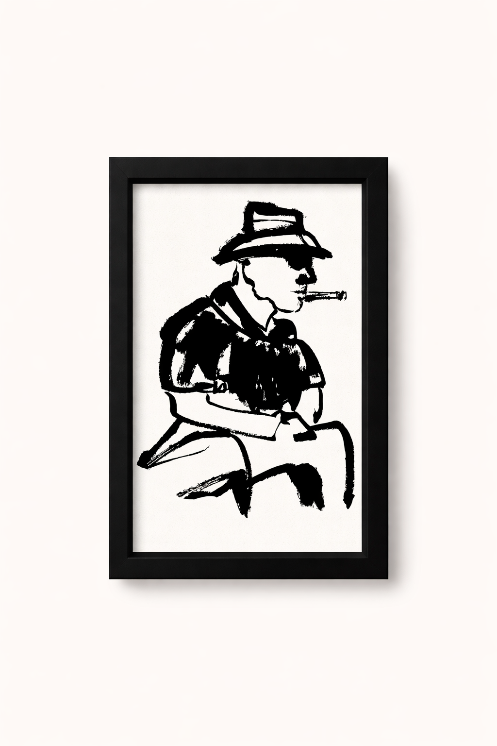 a cigar